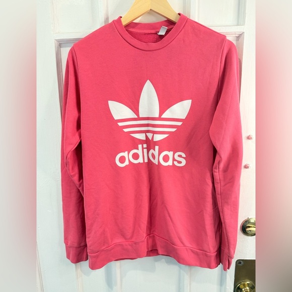 adidas Sweaters - Adidas Pink Crewneck Sweatshirt